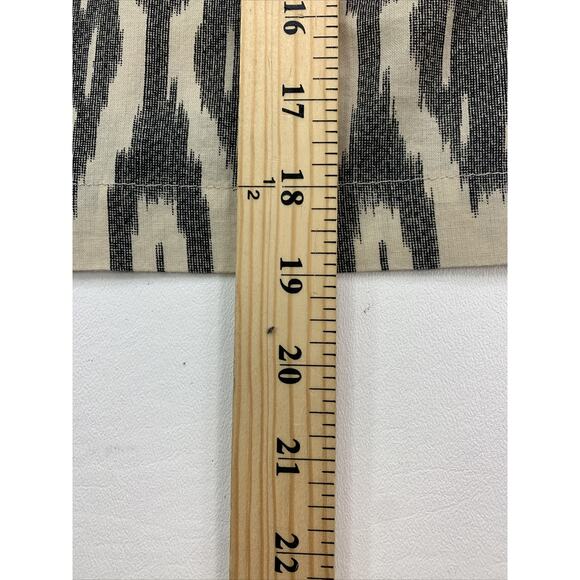 J. Crew Womens Size 0 Ikat Ruffle‎ Flounce Cotton Tank Top Blouse NWOT - Picture 6 of 12